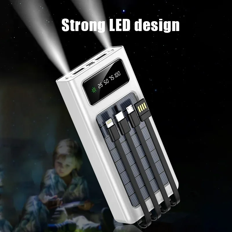 باور بانك شمسي من فيفو بسعة 50 - مراجعة Solar Emergency Charger وسعره
